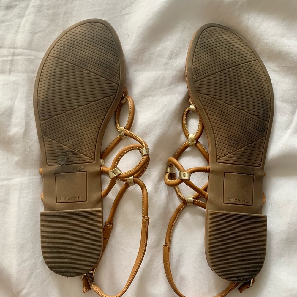 Dolce Vita Flat Grecian Sandals - Picture 2 of 2